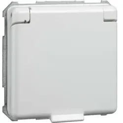 Elso Steckdose rw m.Klappdeckel, 16A 225034