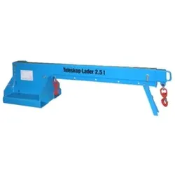 Teleskop-Kranarm, Tragl. 2, 5t, neigungsverstellbar, RAL5012