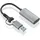 AISENS Konverter Grau HDMI/USB für USB-A/USB-C