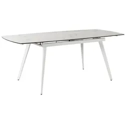 Stones Nicolas - AUSZIEHBARER TISCH in SINTERED White