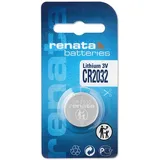 RENATA Knopfzelle CR 2032 3 V 1 St. 225 mAh Lithium