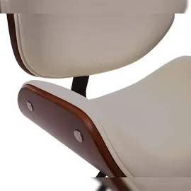 Mendler HWC-G25 Bugholz Walnuss-Optik Creme