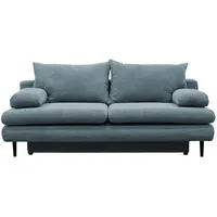 P & B Schlafsofa, Türkis, Textil, 2-Sitzer, Füllung: Schaumstoff, 202x85x99 cm, Kinder- & Jugendzimmer, Jugendmöbel, Jugendsofas