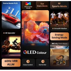 Hisense 50E77Q 50 Zoll QLED 4K Smart TV