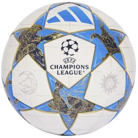 adidas UCL 25/26 League Stage J350 Kids, Ball / White/Blue/Gold / 5