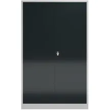 Steelboxx Flügeltürenschrank Aktenschrank 194,5 x 120 x 42 grau