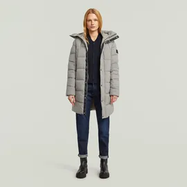 G-Star Steppmantel mit Eingrifftaschen Modell Whistler Mid Puffer - Beige - Damen - S