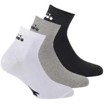 Diadora Unisex Socken 3er Pack Mehrfarbig 35-38