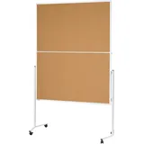 magnetoplan Moderationswand 120,0 x 150,0 cm braun