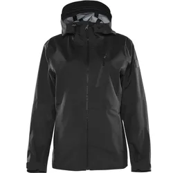 Damen Regenjacke "ZINC" Outdoor - L - schwarz