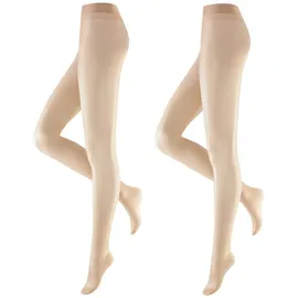 Hudson Simply 20 Strumpfhosen 2-Pack beige 38-40