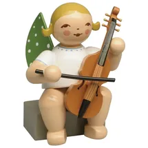 Wendt & Kühn Engel mit Viola da Gamba Figur