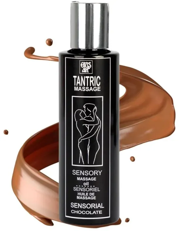 EROS-ART - NATÜRLICHES TANTRISCHES MASSAGEÖL UND SCHOKOLADE-APHRODISIAKUM 100 ML