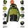 KILLTEC KSW 190 BYS SKI JCKT, schwarz / khaki / dunkel waldg, 128,