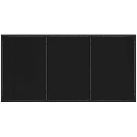 vidaXL 7-teiliges Gartenset - Schwarz Textilene und Stahl