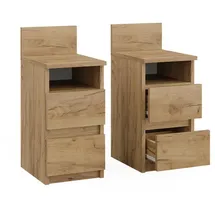 Vicco Nachttisch Monty, 25 x 59.1 cm 2er Set