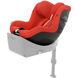 Cybex Sirona G i-Size Plus Reboard Kindersitz ab 61 cm bis 105 cm mit Neugeboreneneinlage), Hibiscus Red