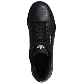 Adidas Continental 80 Core Black / Scarlet / Collegiate Navy 38 2/3