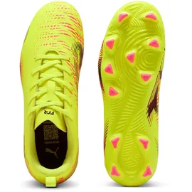 Puma Future 8 Play FG/AG Kinder yellow alert/puma black/sun struck 35