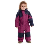 KILLTEC Unisex Kinder Kesley Mini Skioverall Mit Kapuze Und Schneefang, pflaume, 86-92 EU