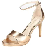 Buffalo Sandalen Lederimitat High-Heel-Sandalette braun 41 EU