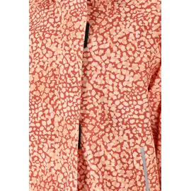 ZigZag Outdoorjacke "Dakota", Kinder, Gr. 110, rosa, 100% Polyester, mehrfarbig, normal, hoch geschlossener Ausschnitt, Jacken Outdoorjacke, mit wasserabweisender Beschichtung