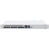 MicroTik CRS312-4C+8XG-RM Netzwerk Switch Weiss