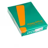 Igepa Happy Office Kopierpapier DIN A4 80 g/m2 weiß, Büropapier 5 Packs á 500 Blatt (gesamt 2500 Blatt) EU-Ecolabel