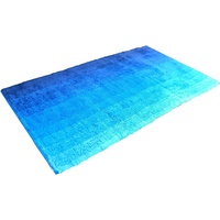 DYCKHOFF Badematte »Colori 09285«, Höhe 14 mm, fußbodenheizungsgeeignet, blau