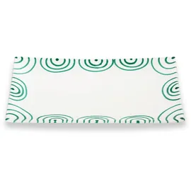 Gmundner Grüngeflammt, Platte rechteckig (30x20cm)