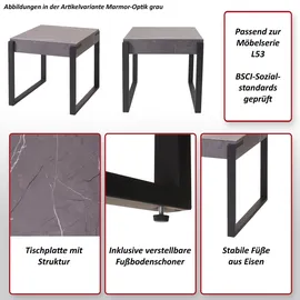 MCW Beistelltisch, quadratisch grau