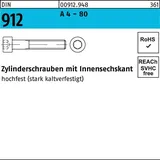 Hörger & Geßler Zylinderschraube DIN 912 M16 x 55 Edelstahl A4 25 Stück