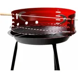 Aktive Grill Tragbar 37,5 x 70 x 38,5 cm rot