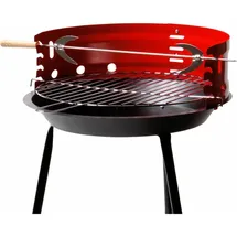 Aktive Grill Tragbar 37,5 x 70 x 38,5 cm rot