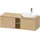 Duravit D-Neo Konsolenwaschtischunterbau wandhängend Natur Eiche Matt 1400x550x459 mm - DE4950R04300 DE4950R04300000