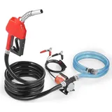 Dieselpumpe 12V 8GPM - Heizölpumpe mit automatischer Kraftstoffdüse - 1/5PS - für effizientes Tanken
