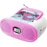 Muse M-23 KDG Kinder CD-Player AUX, CD, UKW, USB Pink