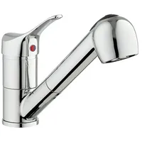 Camargue Spültischarmatur Attica  (Niederdruck, Chrom, Glänzend, Ausziehbar)