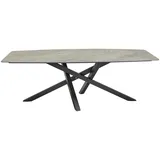LC Garden Como Gartentisch 200 x 100 x 74,5 cm Grau