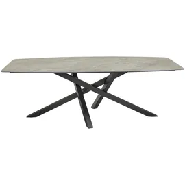 LC Garden Como Gartentisch 200 x 100 x 74,5 cm Grau