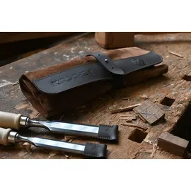 Kirschen Stechbeitelsatz in Ledertasche 12-tlg.