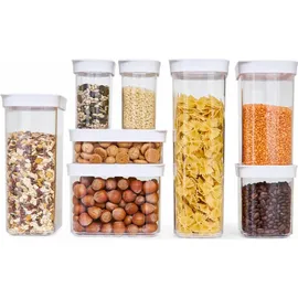 Emsa Optima rechteckig transparent/weiß 0,45 l