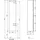 Burgbad Fiumo 2.0 Hochschrank 2 Türen 60 x 35 x 200 cm Veloursgrau Softmatt