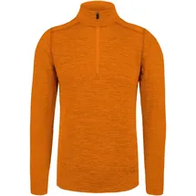 normani Outdoor Sports Langarmshirt Merino mit 1/4 Zipper Orange 6XL