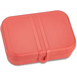 Koziol - Pascal L Lunchbox mit Trennsteg, nature coral