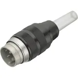 BINDER 09-0033-00-03 Rundstecker Stecker, gerade Gesamtpolzahl: 3 1St.