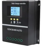 UTTASU 200A MPPT Solar Laderegler Mit LCD Display Für 12V/24V/36V/48V Batterie System Dual USB Anschlüsse Solarpanel Controller Mit 7 Betriebsmodi Temperaturschutz