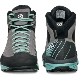 Scarpa Mescalito Mid GTX Damen Midgray/Aqua 41