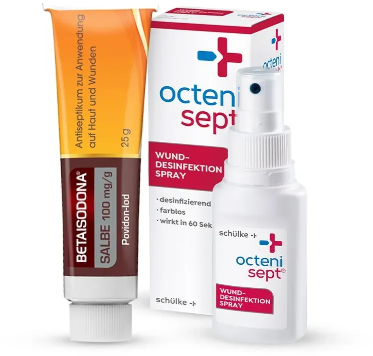 Betaisodona Salbe + octenisept Spray 1 Set