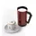 Bialetti Elektrischer Milchaufschäumer rot